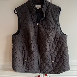 Croft & Barrow vest plus size 1x